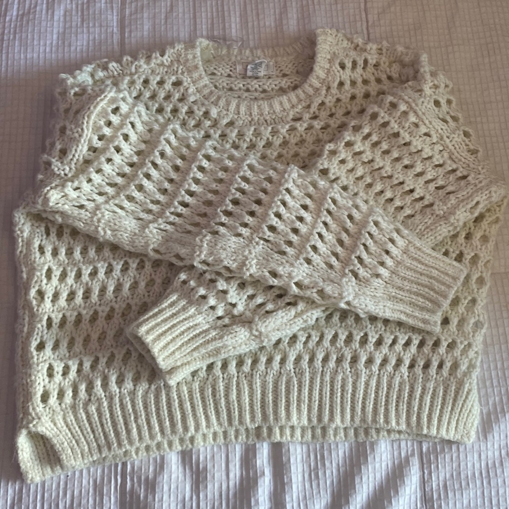 It’s a hole sweater cute for layering